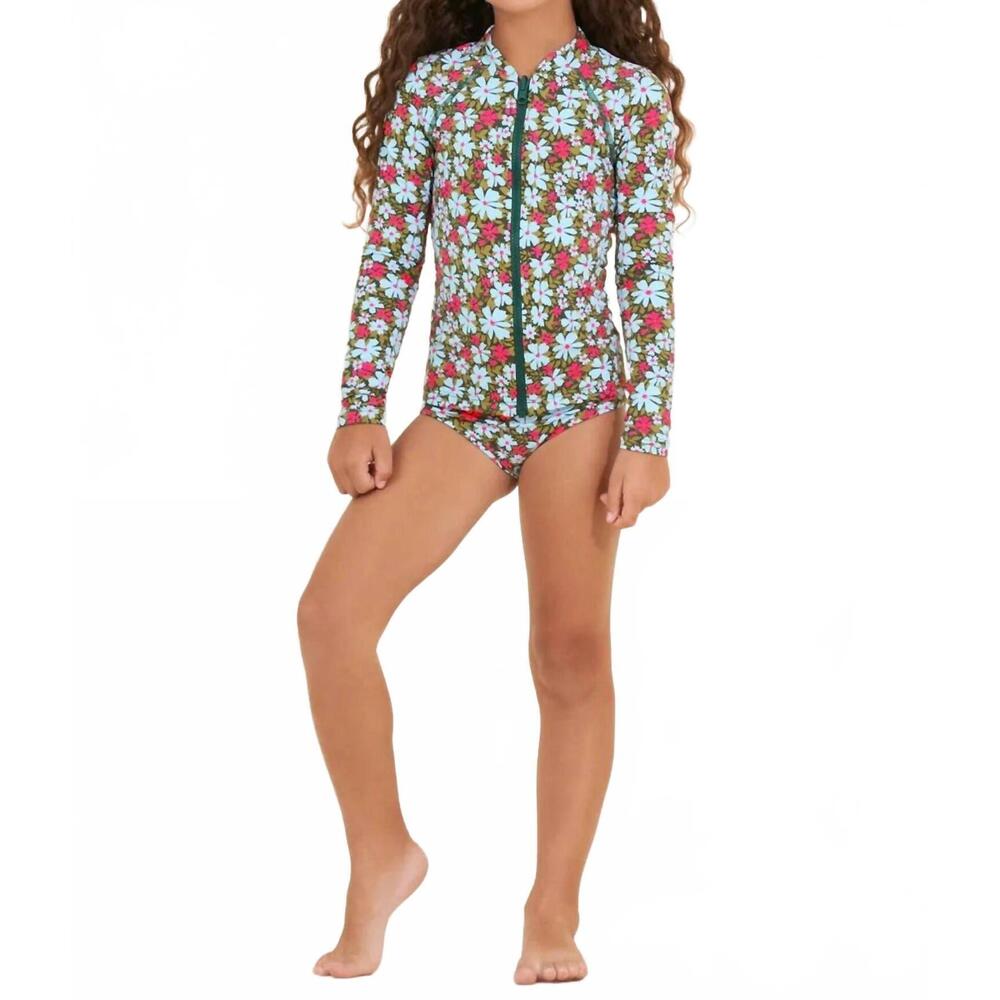 NEW MAAJI kids' rashguard set in ditsyduo cherish